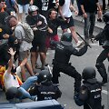 Ispanijos policija susirėmė su separatistų demonstrantais prie Barselonos oro uosto