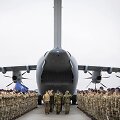 Paskutinis atsisveikinimas su žuvusiu Belgijos kariu