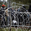 I&scaron; Rūdninkų migrantų stovyklos (&Scaron;alčininkų r.) gyventojai i&scaron;keliami į Kybartų (Vilkavi&scaron;kio r.) užsieniečių registracijos centrą