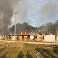 Gaisras Lazdijų rajone