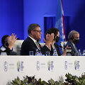 Glazge vykusios JT klimato konferencijos COP26 delegatai i&scaron; beveik 200 pasaulio valstybių vėlai &scaron;e&scaron;tadienį pasiekė naują pasaulinį susitarimą