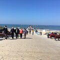 Palangoje savaitgalį nestigo svečių: žmonės drąsiau keliavo, lankė kavines ir pramogavo.  