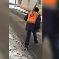 Galimai neblaivi Vilniaus kiemsargė