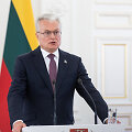 Prezidento Gitano Nausėdos ir Lenkijos vadovu Andrzejaus Dudos spaudos konferencija
