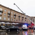 Į namą esantį &scaron;alia Seimo skubėjo ugnegesiai gelbėtojai