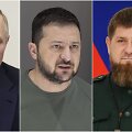 Vladimiras Putinas, Volodymyras Zelenskis, Ramzanas Kadyrovas