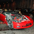 Vilniuje "Corvette" rėžėsi į sunkvežimį.