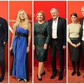 Simona Paciukonytė ir Valdas Petreikis, Aurelija Tamulytė, Gediminas Kirkilas su žmona Liudmila, Gintaras Rinkevičius su dukra