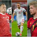 Europos futbolo čempionate B grupėje susitiks Suomija, Rusija, Danija ir Belgija.