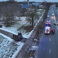 Panevėžyje sutrikus vairuotojo sveikatai nuo kelio nuvažiavo automobilis, vyras nei&scaron;gyveno