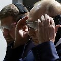 Rusijos prezidentas Vladimiras Putinas ir Čečėnijos lyderis Ramzanas Kadyrovas