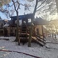 Gaisro vietoje Pervalkoje, viloje &bdquo;Nendrė&ldquo;