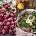 Ridikėlių ir agurkų salotos su feta