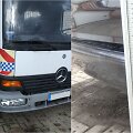Garliavoje girtas vairuotojas apgadino du savo automobilius