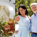 Jurga ir Paulius Jurkevičiai ir jų ruo&scaron;tas patiekalas