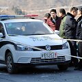 Kinijos policija vietoje, kur nuo skardžio nulėkė autobusas