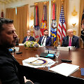 Volodymyro Zelenskio ir Donaldo Trumpo susitikimas Baltuosiuose rūmuose