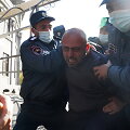 Armėnijoje per demonstraciją prie&scaron; paliaubų susitarimą dėl Karabacho sulaikyta žmonių