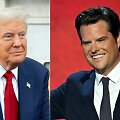 Donaldas Trumpas ir Mattas Gaetzas / SAUL LOEB ANDREW CABALLERO-REYNOLDS / AFP