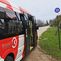 Naujojo mar&scaron;ruto autobusas