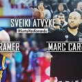&bdquo;Lietuvos ryto&ldquo; naujokai: Chrisas Krameris ir Marcas Antonio Carteris