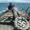 Erelis su svastika nuo &bdquo;Admiral Graf Spee&ldquo; laivagalio