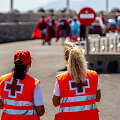 I&scaron;gelbėti migrantai