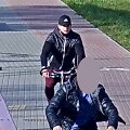 Užfiksuotas dviratininkas