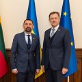 Lietuvos ir Ukrainos kultūros ministrų susitikimas / Kultūros ministerijos nuotr.