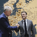 Gitanas Nausėda ir Emmanuelis Macronas