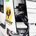 Vitoldas Milius elektriniu sunkvežimiu &bdquo;Scania&ldquo; siekė nuvažiuojamo atstumo rekordo