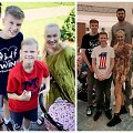 Edita ir Darju&scaron;as Lavrinovičiai su vaikais 