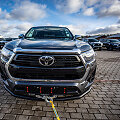 Lietuvos kariuomenei perduoti nauji i&scaron;minavimo visureigiai &bdquo;Toyota Hilux&ldquo;