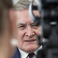 Lenkijos kultūros ministras Piotras Gl&iacute;nskis