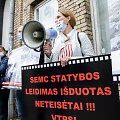 Piketas &bdquo;I&scaron;saugokime kino teatrą  &bdquo;Garsas&ldquo;