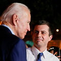 Joe Bidenas ir Pete'as Buttigiegas