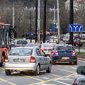 Prie&scaron;&scaron;ventinės automobilių spūstys Vilniuje