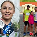 Laura Asadauskaitė su &scaron;eima