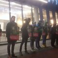 Protestas prie &bdquo;Marriott&ldquo;