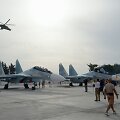 Aviacijos bazė, kurioje &scaron;iuo metu yra rusų žurnalistai