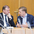 Saulius Skvernelis ir Ramūnas Karbauskis