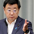 Japonijos ministrų kabineto vyriausiasis sekretorius Hirokazu Matsuno