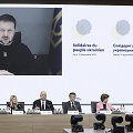 Paryžiuje vyksta tarptautinė pagalbos Ukrainai konferencija