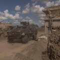 V. Zelenskis: Ukraina &bdquo;gerokai pasistūmėjo į priekį&ldquo; Rusijos Kursko srityje / ROMAN PILIPEY / AFP