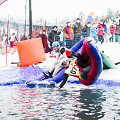 &bdquo;Snow kayak&ldquo; renginio akimirka