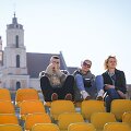Pavasari&scaron;kai saulėta diena Vilniuje