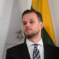 JAV  gynybos sekretoriaus ir Gabrieliaus Landsbergio spaudos konferencija