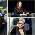 Dominykas Su&scaron;inskis, Kristina Sabaliauskaitė ir Ineta Pulkauninkė