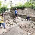 Vilniaus Didžiosios sinagogos komplekso archeologiniai tyrimai nustebino netikėtai atrastais unikaliais radiniais