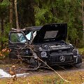 Mercedes-Benz avarija Nemenčinės plente